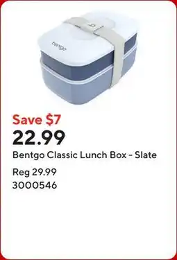 Staples Bentgo Classic Lunch Box - Slate offer