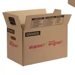 Staples Staples Moving Box - Large - 27 L x 15 W x 16 H offer