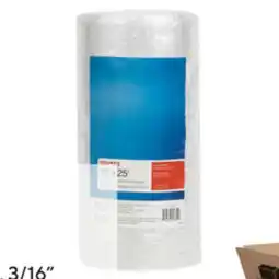 Staples Staples Bubble Wrap Roll, 12 x 25', 3/16 Bubbles offer