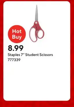 Staples Staples 7 Student Scissors offer