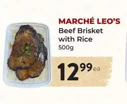 Marche Leo's LEO'S Beef Brisket with Rice offer