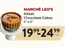Marche Leo's MARCHÉ LEO'S Kitkat Chocolate Cakes offer