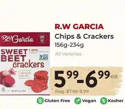 Marche Leo's R. W GARCIA Chips & Crackers offer