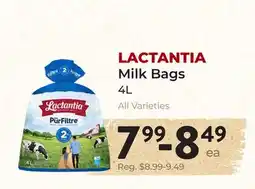 Marche Leo's LACTANTIA Milk Bags offer