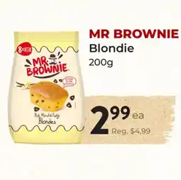 Marche Leo's MR BROWNIE Blondie offer