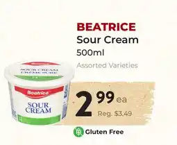 Marche Leo's BEATRICE Sour Cream offer