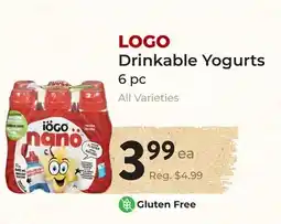 Marche Leo's LOGO Drinkable Yogurts offer