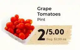 Marche Leo's Grape Tomatoes offer