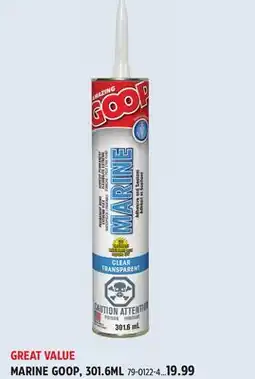 Canadian Tire Amazing MARINE GOOP, 301.6ML offer