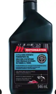 Canadian Tire motomaster SEMI-SYNTHETIC POWERSPORTS OIL, 946-ML offer