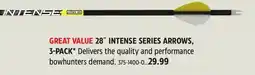 Canadian Tire Killer Instinct 28˝ INTENSE SERIES ARROWS 3-PACK offer