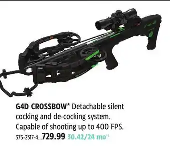 Canadian Tire Centrepoint G4D CROSSBOW offer