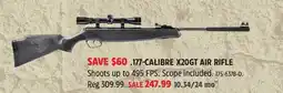 Canadian Tire Stoeger 177-CALIBRE X20GT AIR RIFLE offer