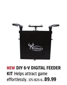 Canadian Tire Wildgame NEWDIY 6-V DIGITAL FEEDER KIT offer