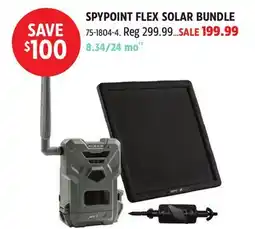 Canadian Tire SPYPOINT FLEX SOLAR BUNDLE offer