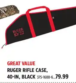 Canadian Tire Allen RUGER RIFLE CASE, 40-IN, BLACK offer
