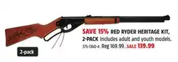 Canadian Tire RED RYDER HERITAGE KIT, 2-PACK offer