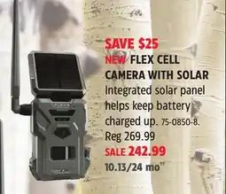 Canadian Tire Spypoint FLEX CELL CAMERA WITH SOLAR offer