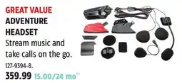 Canadian Tire TRAIL TECH ADVENTURE HEADSET offer