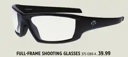 Canadian Tire FULL-FRAME SHOOTING GLASSES offer