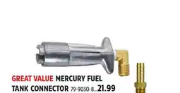Canadian Tire VALUEMERCURY FUEL TANK CONNECTOR offer