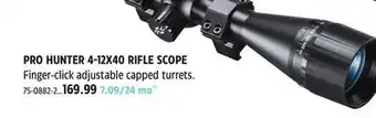 Canadian Tire Simmons PRO HUNTER 4-12X40 RIFLE SCOPE offer