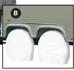 Canadian Tire LEOPARD SELECTED RV TIRE COVERS offer