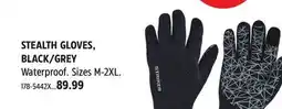 Canadian Tire Striker STEALTH GLOVES, BLACK/GREY offer
