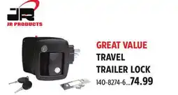 Canadian Tire JR Products TRAVEL TRAILER LOCK offer