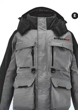 Canadian Tire Striker HARDWATER JACKET, GREY/BLACK offer