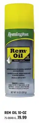 Canadian Tire REM OIL 10-OZ offer
