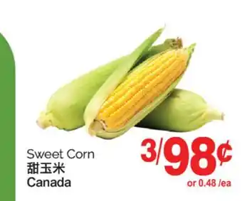 T&T Supermarket Sweet Corn offer