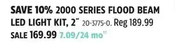 Canadian Tire 2000 SERIES FLOOD BEAM LED LIGHT KIT offer