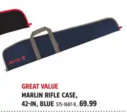 Canadian Tire MARLIN RIFLE CASE, 42-IN, BLUE offer