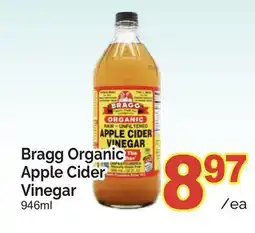 T&T Supermarket BRAGG ORGANIC APPLE CIDER VINEGAR, 946ml offer