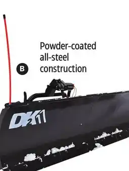 Canadian Tire DKA UNIVERSAL MOUNT SNOW PLOW 82˝ offer