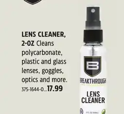 Canadian Tire Breakthrough LENS CLEANER, 2-0Z offer