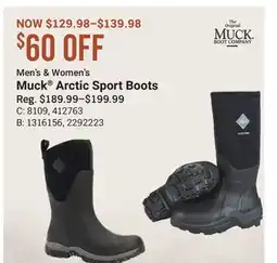 Cabela's Men's & Women's Muck Arctic Sport Boots offer