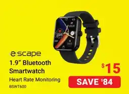 Visions Electronics Escape 1.9 Bluetooth Smartwatch offer