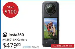 Vistek X4 360° 8K Camera offer