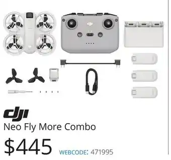 Vistek Dji Neo Fly More Combo offer