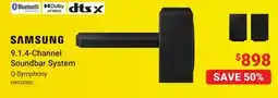 Visions Electronics Samsung Q-Symphony 9.1. 4-Channel Soundbar System offer