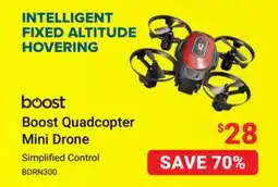 Visions Electronics Boost Quadcopter Mini Drone offer