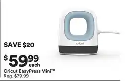 Michaels Cricut EasyPress Mini offer