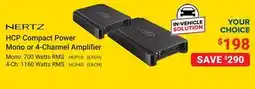 Visions Electronics Compact Power Mono or 4-Channel Amplifier offer