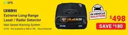 Visions Electronics Uniden Extreme Long-Range Laser / Radar Detector offer