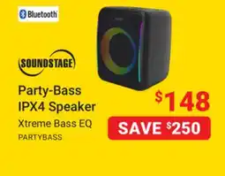 Visions Electronics Party-Bass IPX4 Speaker offer