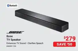 Visions Electronics Bose TV Speaker offer