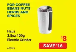 Visions Electronics Hauz 3.5oz 100g Electric Grinder offer
