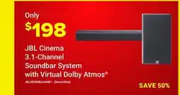 Visions Electronics JBL Cinema 3.1-Channel Soundbar System with Virtual Dolby Atmos offer